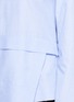 Detail View - Click To Enlarge - CÉDRIC CHARLIER - Drape hem cotton top