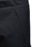 Detail View - Click To Enlarge - SONG FOR THE MUTE - Slim fit raw seam neoprene track pants