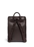 Back View - Click To Enlarge - GIORGIO ARMANI BAGS - Leather back suede backpack