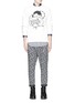 Figure View - Click To Enlarge - SACAI - Floral print pyjama pants