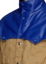 Detail View - Click To Enlarge - SACAI - Leather Western yoke storm flap field jacket