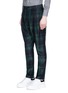 Front View - Click To Enlarge - SACAI - Tartan plaid pleated pants