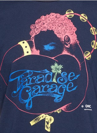 Detail View - Click To Enlarge - SACAI - 'Paradise Garage' print cotton T-shirt