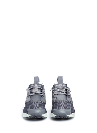 Front View - Click To Enlarge - REEBOK - 'FuryLite New' basketweave sneakers