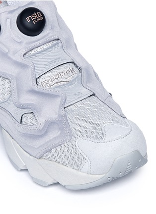 Detail View - Click To Enlarge - REEBOK - 'Instapump Fury CLSHX' slip-on sneakers
