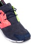 Detail View - Click To Enlarge - REEBOK - 'Furylite Asymmetrical' contrast panel sneakers