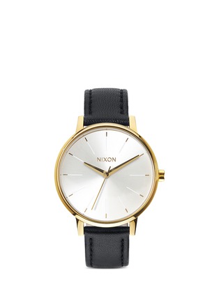Main View - Click To Enlarge - NIXON - 'The Kensington Leather' watch