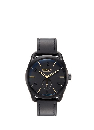 Main View - Click To Enlarge - NIXON - 'The C39 Leather' watch
