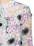 Detail View - Click To Enlarge - GIAMBA - 'Abito' floral embroidery organdy dress