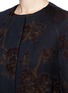 Detail View - Click To Enlarge - DRIES VAN NOTEN - 'Richmond' floral jacquard patch pocket coat