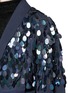 Detail View - Click To Enlarge - DRIES VAN NOTEN - 'Rome' beaded paillette washed cotton coat