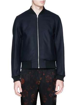 Main View - Click To Enlarge - DRIES VAN NOTEN - Vinny' reversible bomber jacket