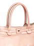 Detail View - Click To Enlarge - ZAGLIANI - 'Gatsby' large python leather tote