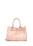 Main View - Click To Enlarge - ZAGLIANI - 'Gatsby' large python leather tote