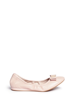 Main View - Click To Enlarge - COLE HAAN - 'Tali' leather ballet flats