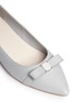 Detail View - Click To Enlarge - COLE HAAN - 'Juliana' bow leather flats