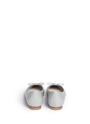 Back View - Click To Enlarge - COLE HAAN - 'Juliana' bow leather flats