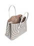 Detail View - Click To Enlarge - ALAÏA - 'Vienne' perforated leather tote