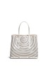 Back View - Click To Enlarge - ALAÏA - 'Vienne' perforated leather tote