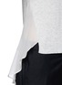 Detail View - Click To Enlarge - THEORY - 'Umalda' silk chiffon hem sweater vest
