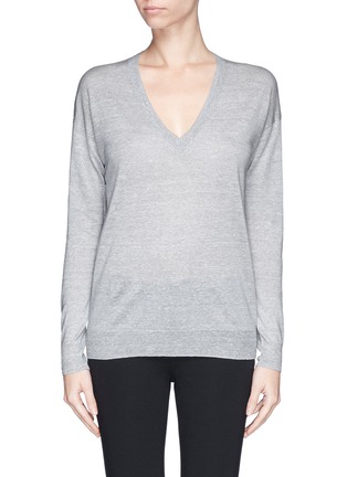 Main View - Click To Enlarge - THEORY - Trulinda' V-neck sweater