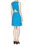 Figure View - Click To Enlarge - THEORY - 'Jemania' cut-out back dress