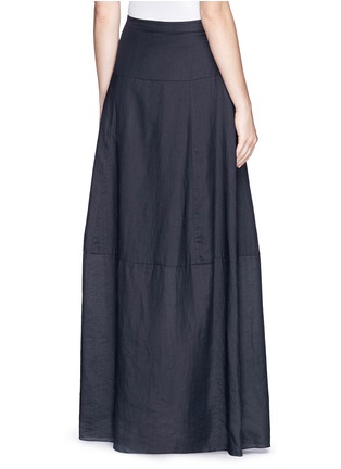 Back View - Click To Enlarge - THEORY - 'Jesenia' seam panel maxi skirt
