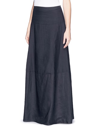 Front View - Click To Enlarge - THEORY - 'Jesenia' seam panel maxi skirt