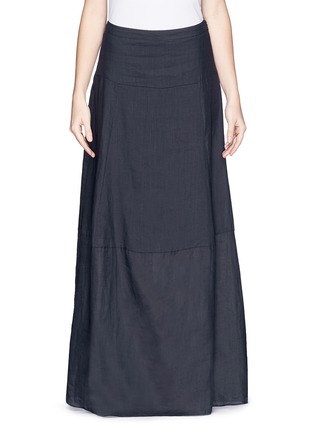 Main View - Click To Enlarge - THEORY - 'Jesenia' seam panel maxi skirt