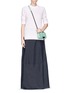 Figure View - Click To Enlarge - THEORY - 'Jesenia' seam panel maxi skirt