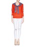 Figure View - Click To Enlarge - THEORY - Trulinda' V-neck mélange sweater