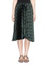 Main View - Click To Enlarge - THEORY - 'Zeyn' dot print pleat skirt