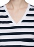Detail View - Click To Enlarge - THEORY - 'Creja' stripe jersey T-shirt