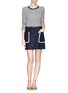 Figure View - Click To Enlarge - THEORY - 'Mirzi S' wool rib knit top
