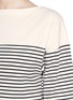 Detail View - Click To Enlarge - THEORY - 'Cibella' nautical stripe T-shirt