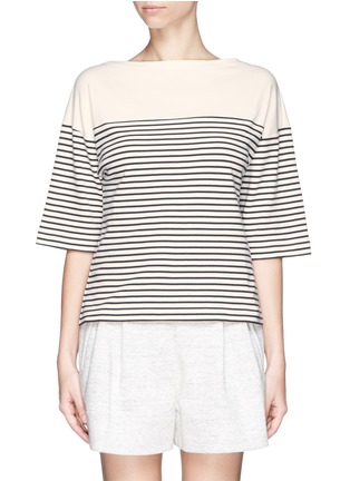Main View - Click To Enlarge - THEORY - 'Cibella' nautical stripe T-shirt