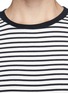 Detail View - Click To Enlarge - THEORY - 'Cherry' stripe T-shirt dress