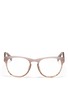 Main View - Click To Enlarge - 3.1 PHILLIP LIM - Round frame plastic optical glasses