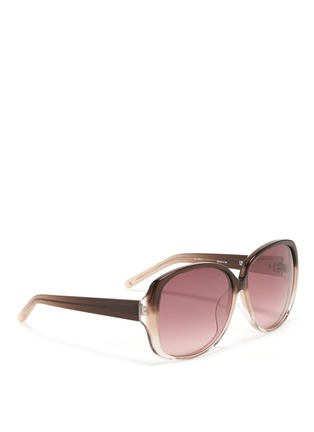 Figure View - Click To Enlarge - 3.1 PHILLIP LIM - Oversized sunglasses