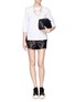 Figure View - Click To Enlarge - MICHAEL KORS - 'Selma' medium quilted leather messenger bag