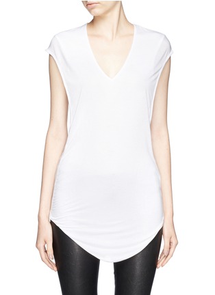 Main View - Click To Enlarge - HELMUT LANG - Twist back jersey tank top