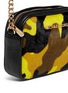 Detail View - Click To Enlarge - MICHAEL KORS - 'Jet Set Travel' petite camouflage calf hair crossbody bag