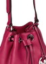 Detail View - Click To Enlarge - MICHAEL KORS - 'Jules' leather crossbody bucket bag