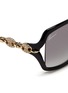 Detail View - Click To Enlarge - GUCCI - Marina Chain temple sunglasses