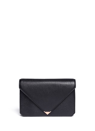 Main View - Click To Enlarge - ALEXANDER WANG - Prisma envelope leather clutch