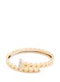 Main View - Click To Enlarge - ROBERTO COIN - 'Chiodo' diamond 18k yellow and white gold bangle