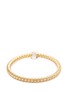 Figure View - Click To Enlarge - ROBERTO COIN - 'Primavera' diamond mother of pearl 18k yellow gold bracelet