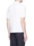 Back View - Click To Enlarge - STELLA MCCARTNEY - Floral patch cotton polo shirt