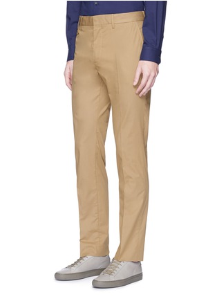Front View - Click To Enlarge - STELLA MCCARTNEY - Cotton twill pants
