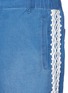Detail View - Click To Enlarge - STELLA MCCARTNEY - Moroccan ribbon embroidered cotton-linen shorts